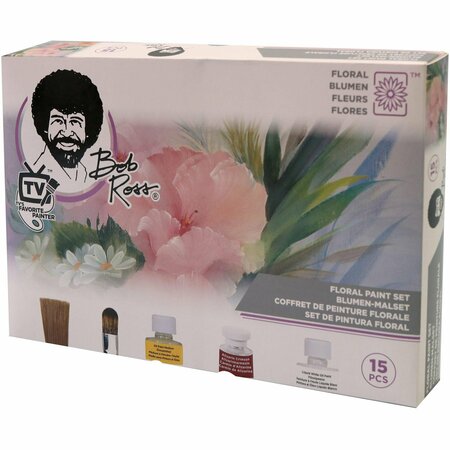 BOB ROSS FLOWER PAINT SET BOB BR16470